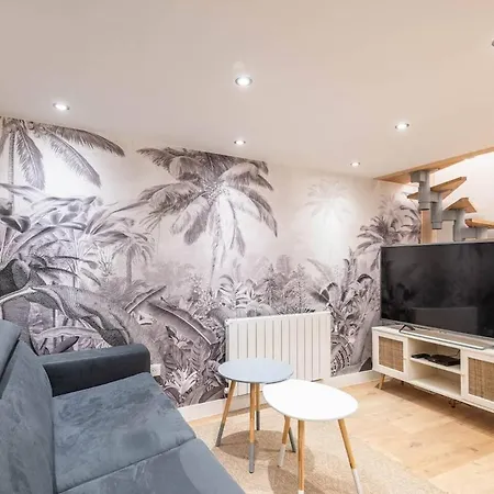 Loft-studio Cozy Avec Mezzanine - Centre Appartement