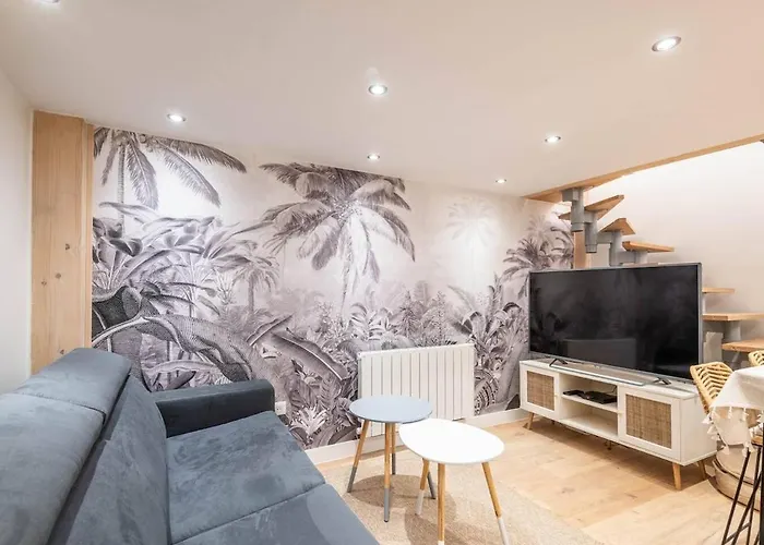 Loft-studio Cozy Avec Mezzanine - Centre Appartement