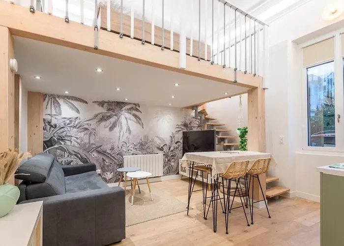 Loft-studio Cozy Avec Mezzanine - Centre *